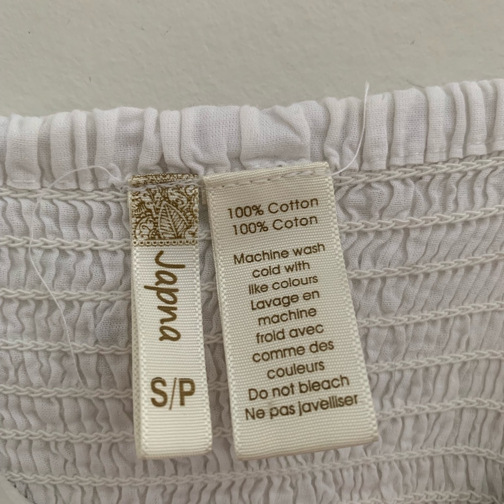 White Eyelet Maxi Dress - Picture 3 of 4